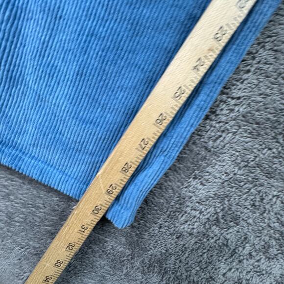 Empyre Tori Blue Corduroy Pants Women’s M Y2K Skater Stretch Waist Party Rave - Picture 6 of 9